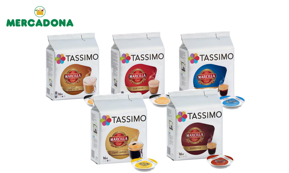 Tassimo Cápsulas de Café L’OR Cappuccino | 40 Cápsulas Compatibles con  Cafetera Tassimo - 5PACK -  Exclusive