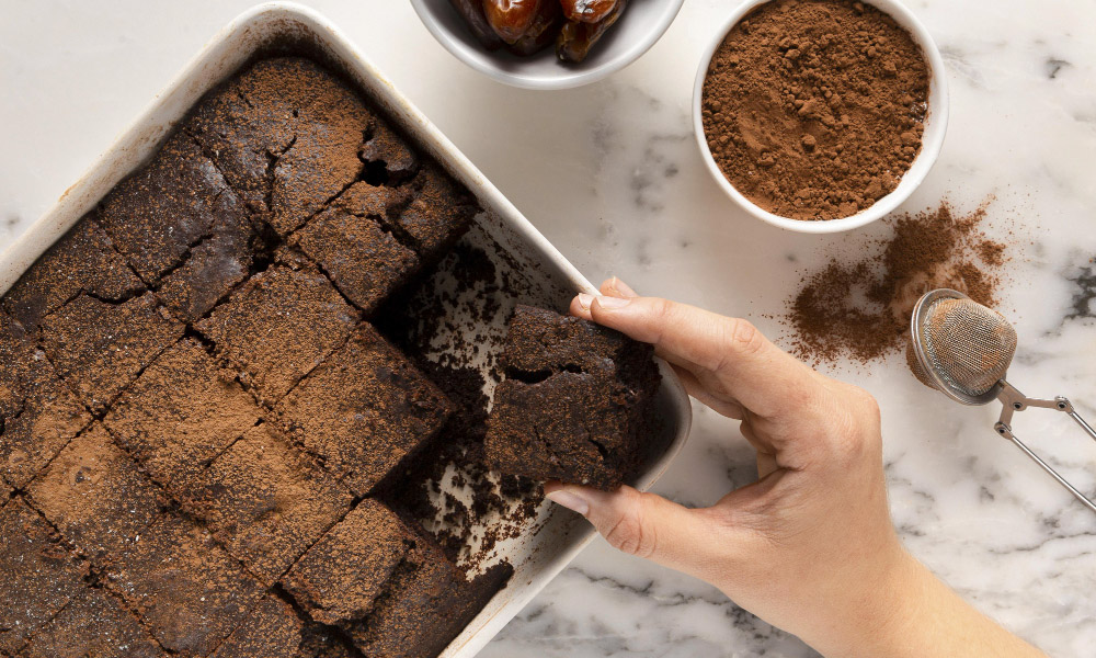 Brownie de cacao puro