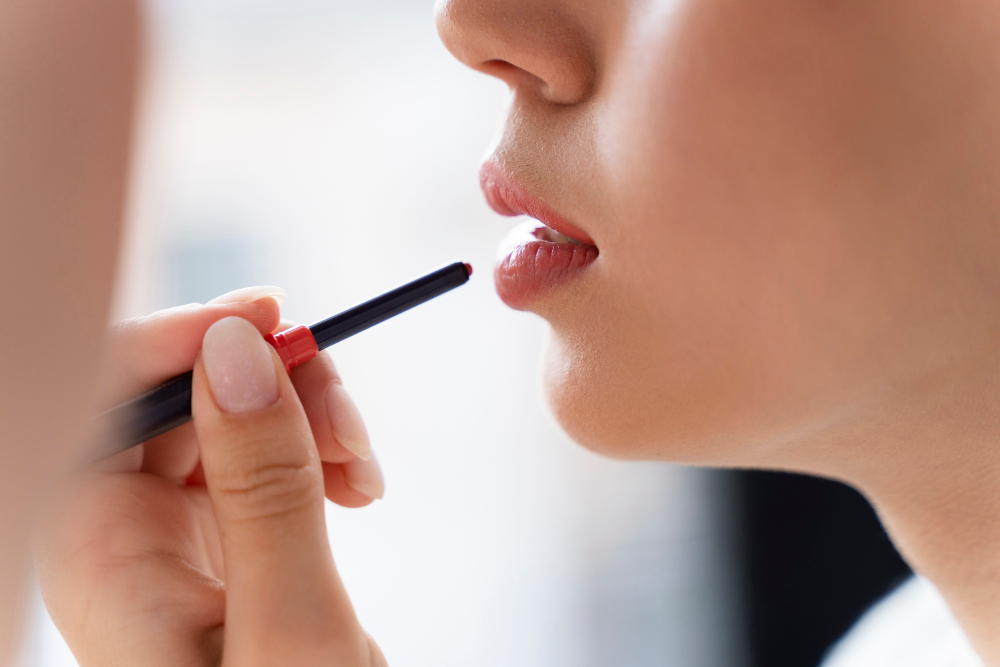 cómo usar perfilador de labios