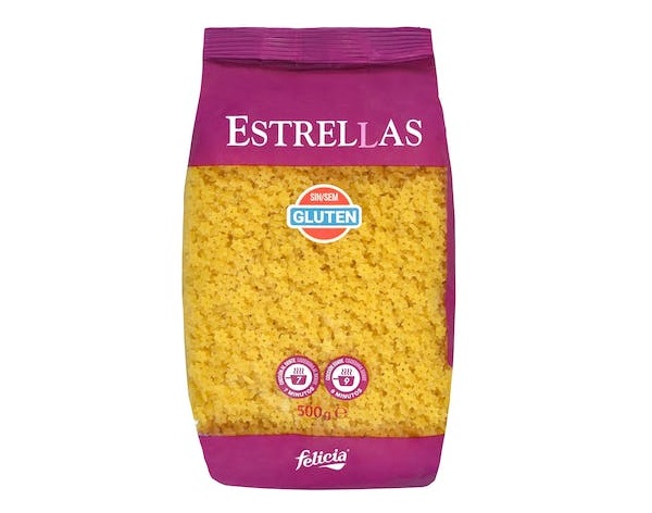 Pasta estrellas Felicia sin gluten